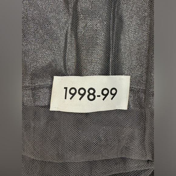 KIM DOLCE and GABBANA Long foiled jersey and tulle midi dress - Picture 10 of 14